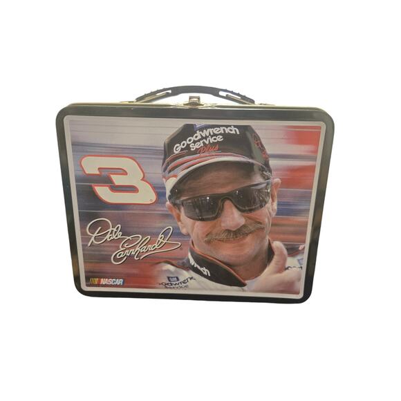 Nascar Other - Dale Earnhardt #3 Goodwrench Service Plus Collectible Metal Lunch Box Tin